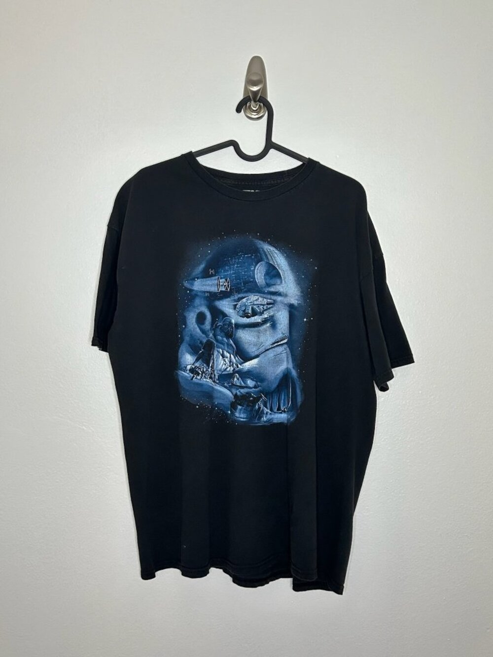 Star Wars Imperial Stormtrooper Graphic Tee Black Size 2XL